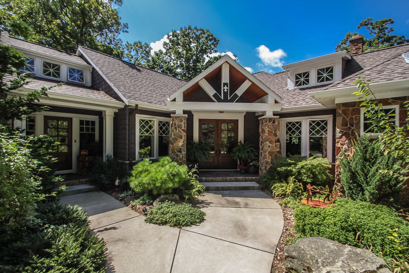 Fruitport Road home entrance
